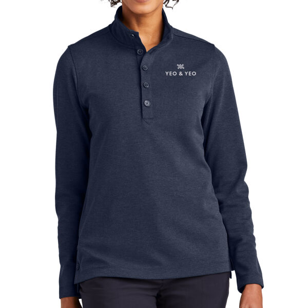 Brooks Brothers® Women’s Mid-Layer Stretch 1/2-Button Thumbnail