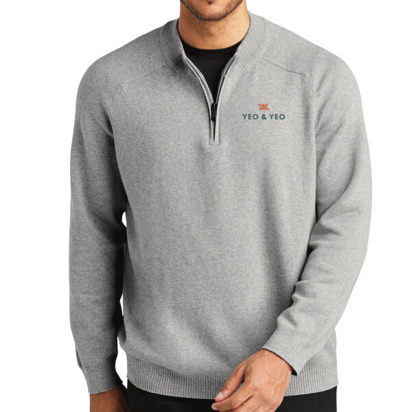 Mercer+Mettle® Men's 1/4-Zip Sweater Thumbnail