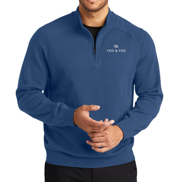 Mercer+Mettle® Men's 1/4-Zip Sweater Thumbnail