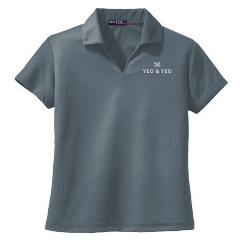 Sport-Tek® Women's Dri-Mesh® V-Neck Polo Thumbnail